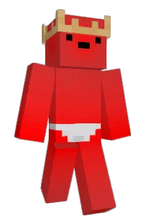 RedScary Minecraft avatar full body