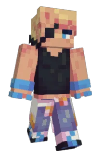 RedTeddie Minecraft avatar full body
