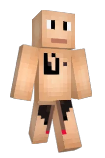 RedTox Minecraft avatar full body
