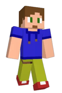 RedZeding Minecraft avatar full body