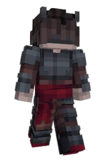 Red_027 Minecraft avatar full body