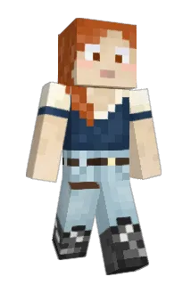 Red_Angie Minecraft avatar full body