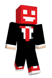 Red_Blockman Minecraft avatar full body