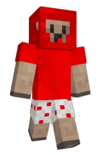 Red_exe Minecraft avatar full body