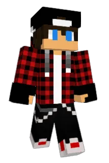 RedbreadTV Minecraft avatar full body
