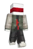 Redd1st Minecraft avatar full body