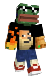 RedditDankMemer Minecraft avatar full body