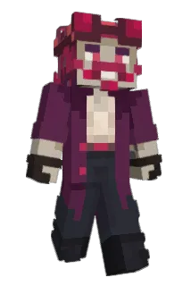 ReddoIroh Minecraft avatar full body