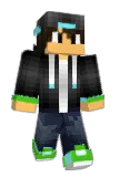 Redfin Minecraft avatar full body