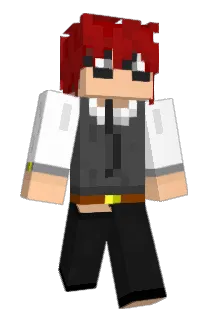 Redgrey Minecraft avatar full body