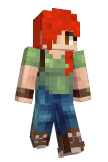 Redhead7675 Minecraft avatar full body