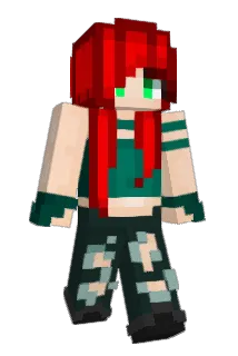 RedheadRiot Minecraft avatar full body