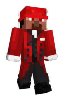 Minecraft-Avatar von Redified: ganzer Körper