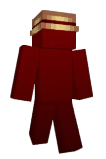 Redot Minecraft avatar full body