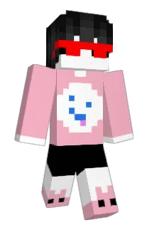 Redphine Minecraft avatar full body