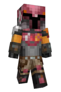 Redpount Minecraft avatar full body