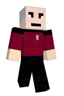 Redrient Minecraft avatar full body