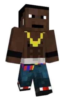 RedsMicro Minecraft avatar full body