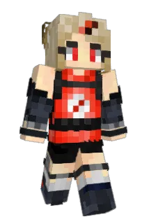 RedshiftFox Minecraft avatar full body