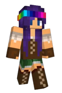 RegenbogenMaus Minecraft avatar full body