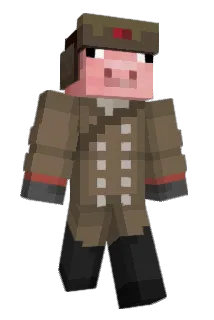 Reggened Minecraft avatar full body