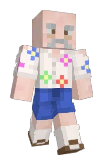 Regrade Minecraft avatar full body