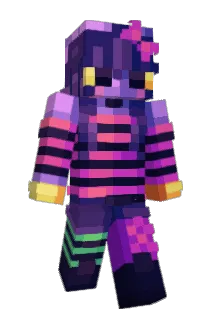 Reimukan Minecraft avatar full body