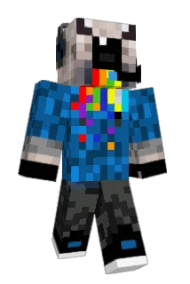 Rektumnator Minecraft avatar full body