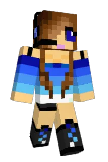 RektyBecky Minecraft avatar full body