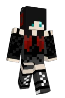 Renkli Minecraft avatar full body