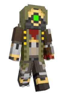 ReptoGator Minecraft avatar full body