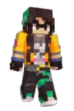 Resurgido Minecraft avatar full body