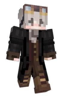 Retr0Wolf Minecraft avatar full body