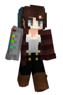 RetroWaves Minecraft avatar full body