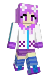 Retro_Neptune Minecraft avatar full body