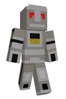 Retro_Scifi Minecraft avatar full body