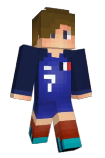 Retroflexin Minecraft avatar full body