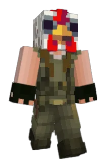 Retroscan Minecraft avatar full body