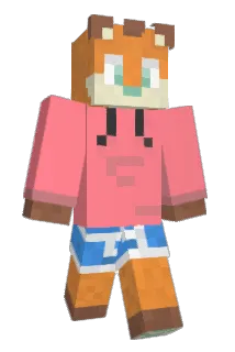 RetzFox Minecraft avatar full body
