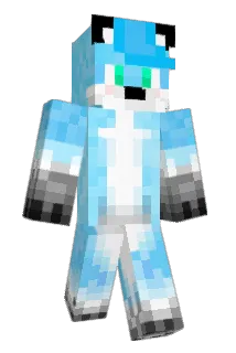 RexBlueFox2004 Minecraft avatar full body