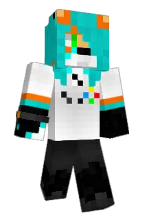 RexTheFox Minecraft avatar full body