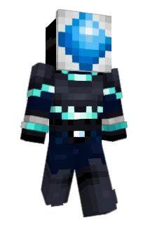 RhombusBlue Minecraft avatar full body