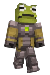 RibbitRadio Minecraft avatar full body