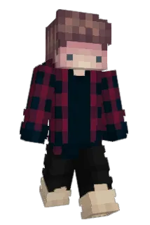 Richtiger Minecraft avatar full body