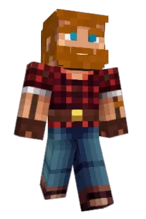 Rigolirte Minecraft avatar full body