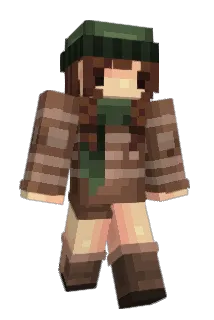 RikkaPikka Minecraft avatar full body