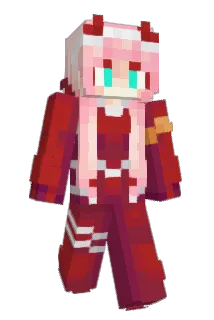 RikkuFireFox Minecraft avatar full body