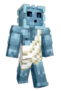 RimuruBlue Minecraft avatar full body