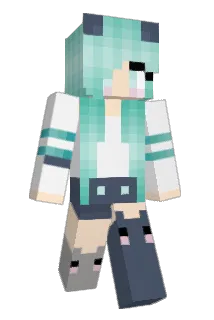 Rinado Minecraft avatar full body