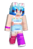 RinkaTheBunny Minecraft avatar full body